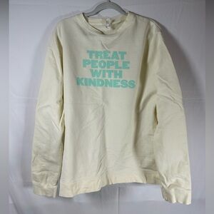 Harry Styles Treat People With Kindness Cream Sweatshirt